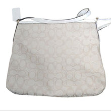Load image into Gallery viewer, Coach F29960 Signature Jacquard File Crossbody Bag, Purse, Chalk