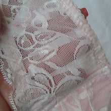 Load image into Gallery viewer, GYCL Ultrathin Underwire Push Up 3/4 Lace Bra, Soft Pink, size Large 38B