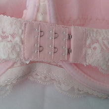 Load image into Gallery viewer, GYCL Ultrathin Underwire Push Up 3/4 Lace Bra, Soft Pink, size Large 38B