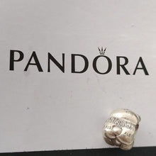 Load image into Gallery viewer, Pandora Sterling Silver Panda Charm with Black Enamel - 790490en16