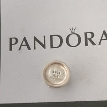 Load image into Gallery viewer, Pandora Woof Dog Bowl Charm Retired Sterling Silver 791708cz