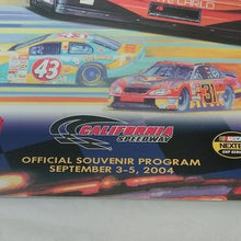 Load image into Gallery viewer, Signed Jeff Gordon 24 NASCAR Pop Secret 500 2004 Race Program Autographed