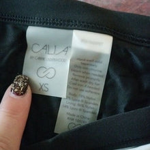 Load image into Gallery viewer, Calia by Carrie Underwood Banded Printed Bikini Bottoms, Oceanic Camo, Size XS