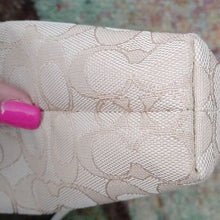 Load image into Gallery viewer, Coach F29960 Signature Jacquard File Crossbody Bag, Purse, Chalk