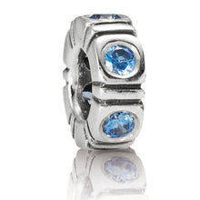 Load image into Gallery viewer, Pandora Blue Trinity Spacer, 799368czb Sterling Silver ALE 925
