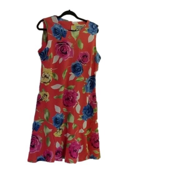Shelby & Palmer Multicolor Floral Dress, Size 14