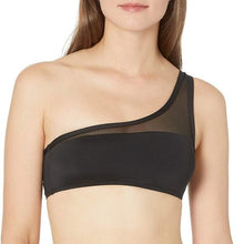 Load image into Gallery viewer, La Blanca One Shoulder Bikini Swimsuit Top, Black, 12