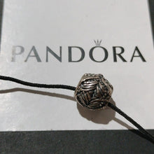 Load image into Gallery viewer, Pandora Sterling Silver Wise Owl Animal Bead w/ Emerald Green Zirconia 791211czn