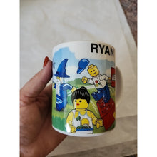 Load image into Gallery viewer, Downtown Disney LEGO Store 2006 Anaheim “RYAN" Coffee Mug Cup