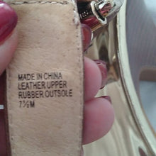 Load image into Gallery viewer, Michael Kors Juniper T-strap Thong Heeled Sandals, 7.5