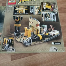 Load image into Gallery viewer, Lego Indiana Jones 77012 Fighter Plane Chase + 77013 Escape From the Lost Tomb Building Sets