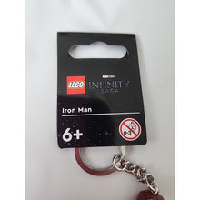 Load image into Gallery viewer, LEGO Marvel Super Heroes Iron Man Minifigure Keyring 854240