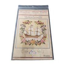 Load image into Gallery viewer, P3 Designs American Album Blocks Quilting Massachusetts Pattern Only Mayflower