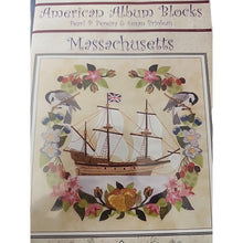 Load image into Gallery viewer, P3 Designs American Album Blocks Quilting Massachusetts Pattern Only Mayflower