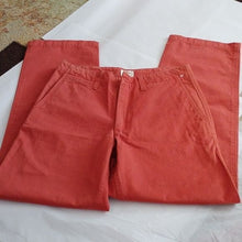 Load image into Gallery viewer, Dockers Men's Straight Fit Chino Pants, Rust, size 29x30