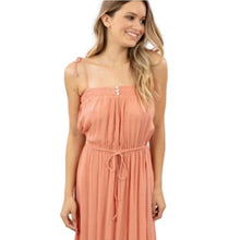 Load image into Gallery viewer, Rip Curl Sunset Glow Maxi Dress, Peach, Size Small
