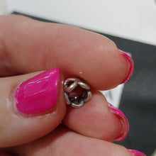 Load image into Gallery viewer, Pandora Retired Sterling Silver Open Heart Spacer - 790454, Set of 2