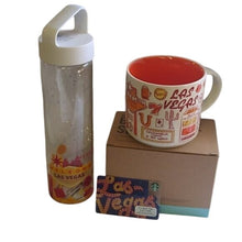 Load image into Gallery viewer, Starbucks Las Vegas Mug, Water Bottle & GC