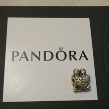 Load image into Gallery viewer, Pandora Sterling Silver From Us Mother's Day Family Charm 791517