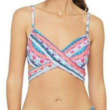 Load image into Gallery viewer, La Blanca Wrap U/W Push Up Bikini Swimsuit Top, Bird of Paradise, Global…