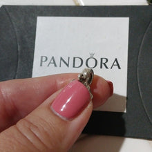 Load image into Gallery viewer, Pandora Sterling Silver Snow Angel Dangle Charm with Silver Enamel - 791238en51