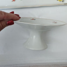 Load image into Gallery viewer, Schirnding Bavaria Tea Set Sandwich Tray Creamer Sugar Bowl Cups Saucers Dresden
