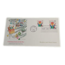 Load image into Gallery viewer, Postal Stamps "Christmas" First Day of Issue, Set of 5, October, 1993