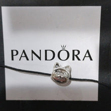 Load image into Gallery viewer, Pandora Retired Sterling Silver Curious Cat Animal Charm - 791706