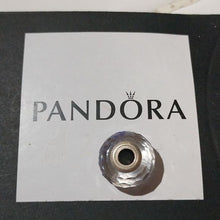 Load image into Gallery viewer, Pandora Deep Ocean Sea Glass Faceted Murano Charm 791609 Retired