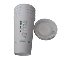 Load image into Gallery viewer, Starbucks Earth Day Green Reusable Hot Drink Cups, 16 oz., set of 4