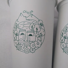 Load image into Gallery viewer, Starbucks Earth Day Green Reusable Hot Drink Cups, 16 oz., set of 4