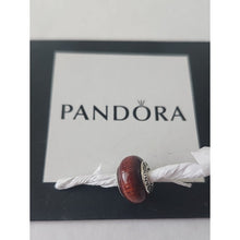 Load image into Gallery viewer, Pandora Sterling Silver Retired Muirapiranga Wood Bead - 790703