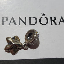 Load image into Gallery viewer, Pandora Retired Sterling Silver Orchid Dangle 791554en12