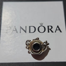 Load image into Gallery viewer, Pandora Sterling Silver Enchanted Tea Pot Charm with Clear Zirconia 797065cz