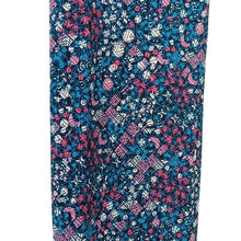 Load image into Gallery viewer, LuLaRoe Cassie Blue and Pink Floral Skirt, Size XL