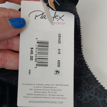 Load image into Gallery viewer, Playtex Secrets Lifts & Supports Full Figure Unlined U/W Bra 4422, Black 42DD