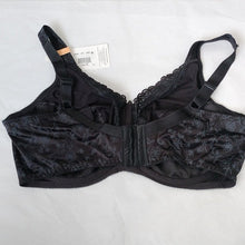 Load image into Gallery viewer, Playtex Secrets Lifts & Supports Full Figure Unlined U/W Bra 4422, Black 42DD