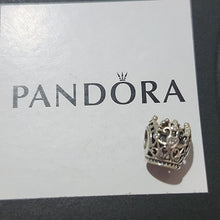 Load image into Gallery viewer, Pandora Retired Sterling Silver Disney Princess Crown Charm - 791580CZ