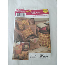 Load image into Gallery viewer, Simplicity 5685 PILLOWS Uncut Beaded Trimming pizazz English&Spanish