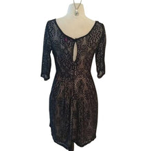 Load image into Gallery viewer, Betsey Johnson Black Lace Dress, size 6