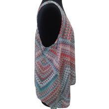Load image into Gallery viewer, American Rag Sleeveless Racerback Top, Southwestern Pattern + Colors, Size Large
