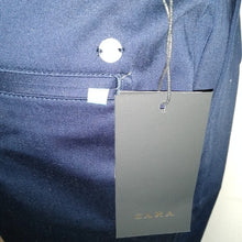 Load image into Gallery viewer, Zara Men's Navy Blue Above The Knee Shorts, Waist 30