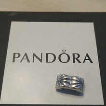 Load image into Gallery viewer, Pandora Sterling Silver Starburst Clip Charm 790210
