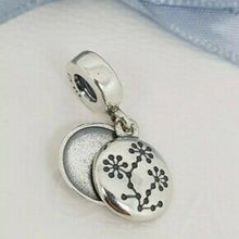 Load image into Gallery viewer, Pandora Ster Silver Lucerne Flower Breast Cancer Awareness Charm 790522 ALE 925