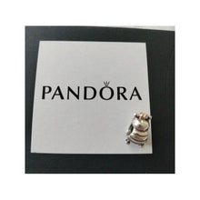 Load image into Gallery viewer, Pandora Retired Queen Bee 925 + 14 kt gold Charm ALE Sterling Silver 790227