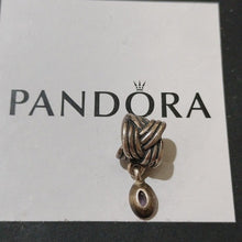 Load image into Gallery viewer, Pandora Tied Together with Pink Amethyst Charm 790476PAM
