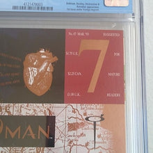 Load image into Gallery viewer, DC Vertigo Comics SANDMAN #47 3/93 White Pages CGC graded 9.8 1st issue imprint