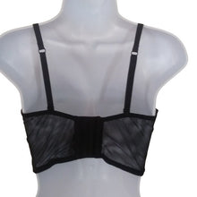 Load image into Gallery viewer, Victoria's Secret Sexy Velvet Black Shimmer Bra, 32C