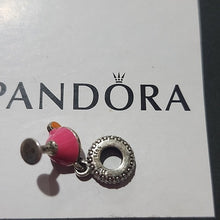 Load image into Gallery viewer, Pandora Retired Sterling Silver Fruity Cocktail Glass Dangle 792q53enmx
