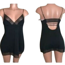 Load image into Gallery viewer, Victoria's Secret Black & Emerald Modal Nightgowns, Medium
